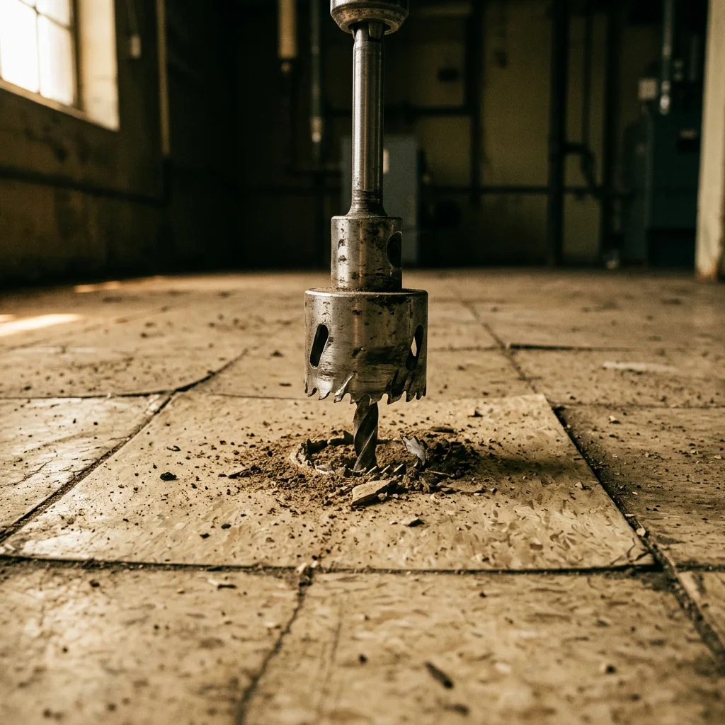 Building-material sampling during an asbestos survey